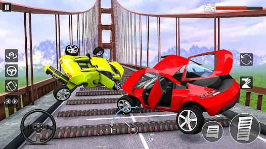 Beam Drive Road Crash 3D Games