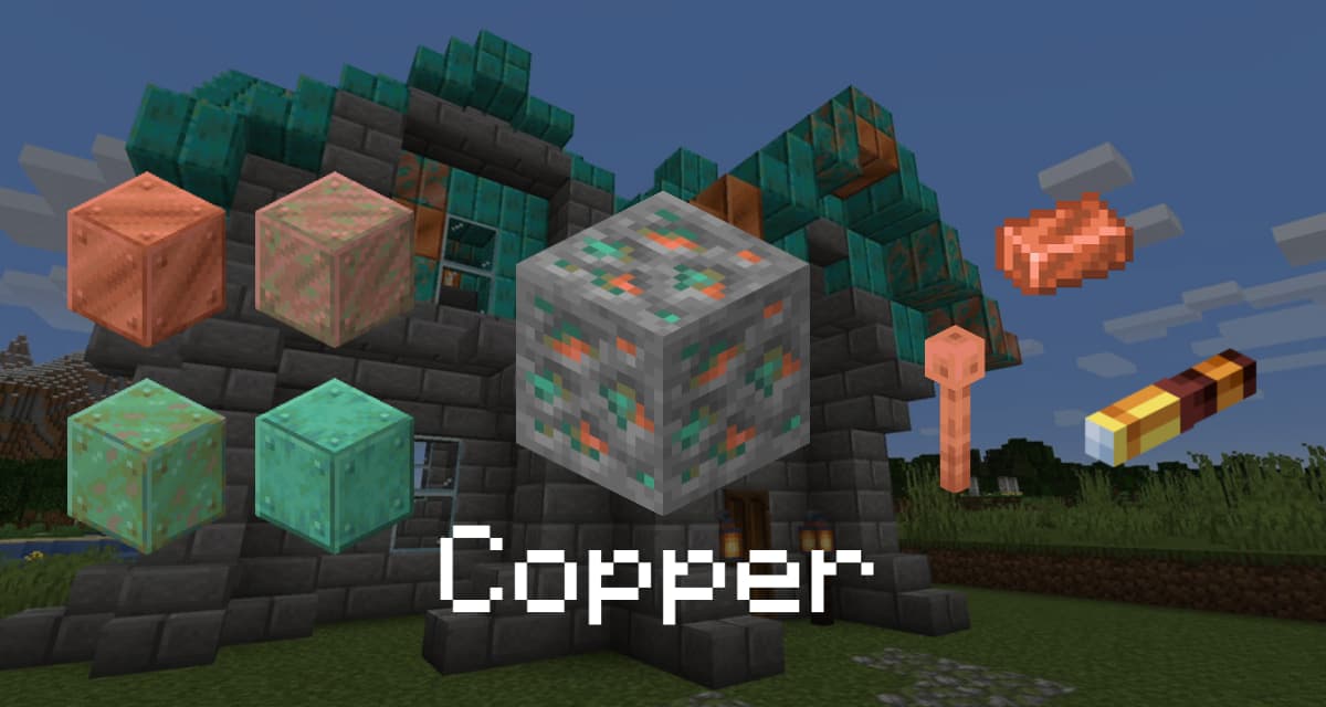 Copper in Minecraft
