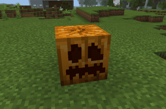 Pumpkin in Minecraft