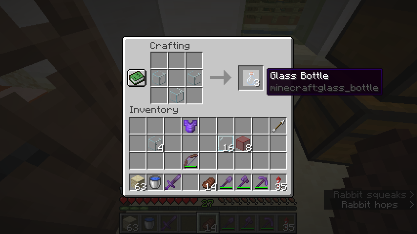 Crafting Glass Pane