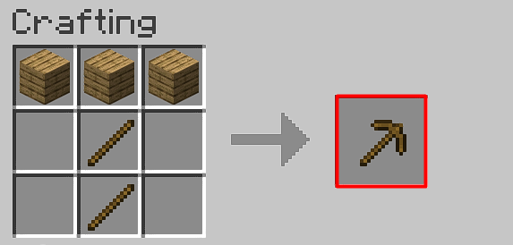 How Do You Craft a Pickaxes in Mine-craft?