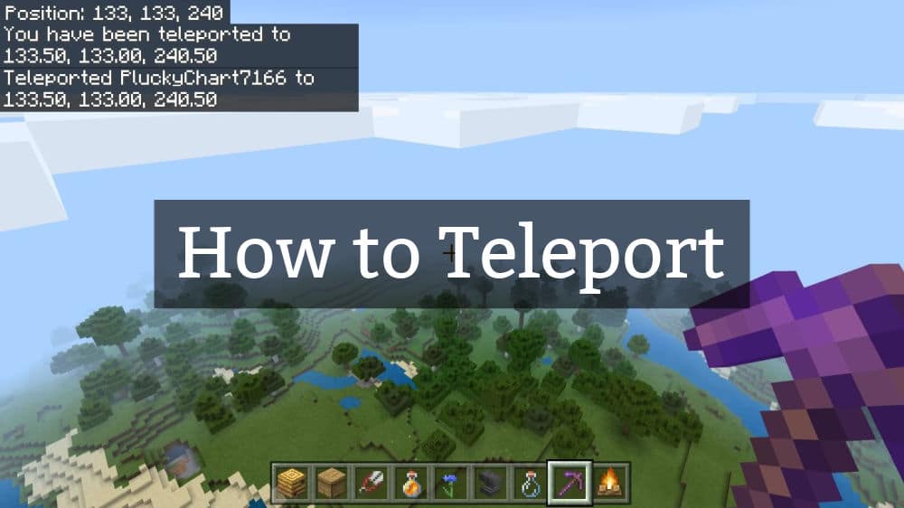 How long Teleport Works in Minecraft