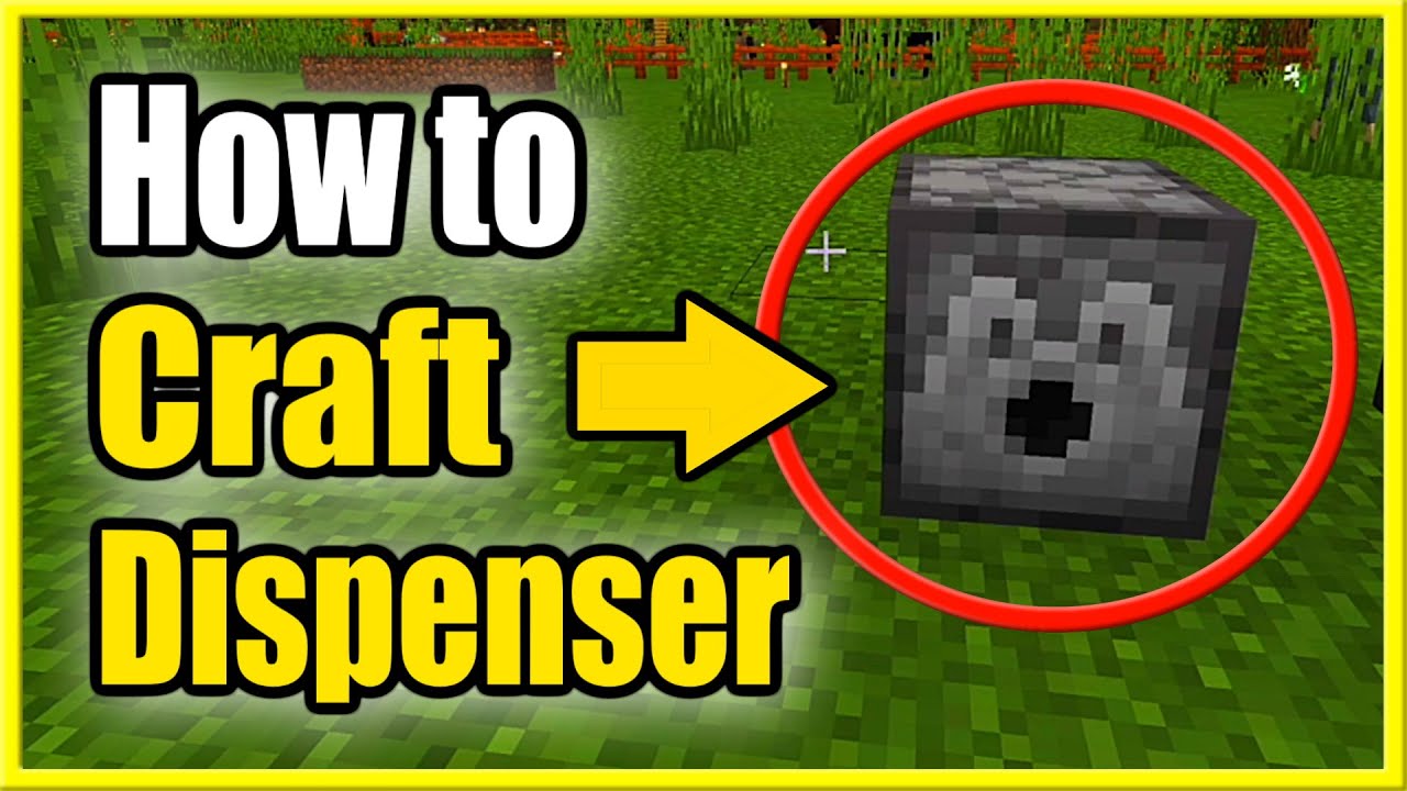 How to Make a Dispenser in Minecraft