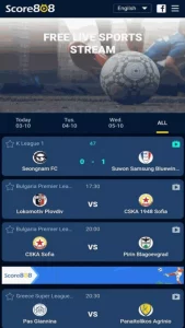 Score808 Live APK – Download APP For Android/iOS/PC 2