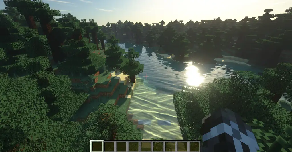 The advantage of Shaders in Minecraft