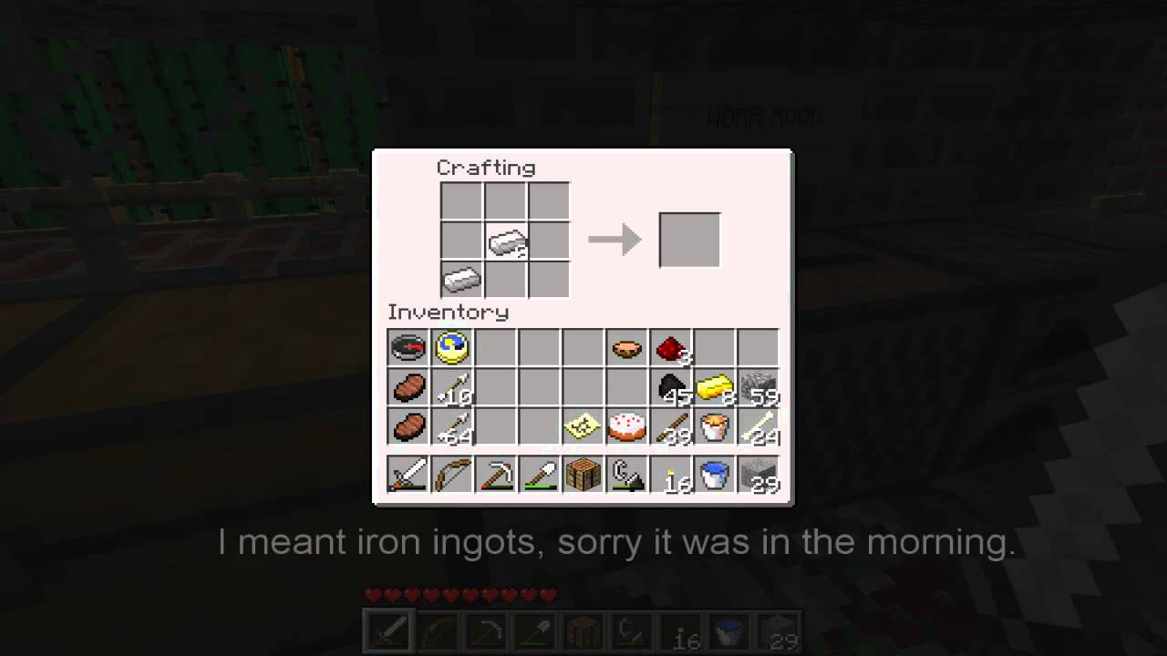 Using the Shears in Minecraft