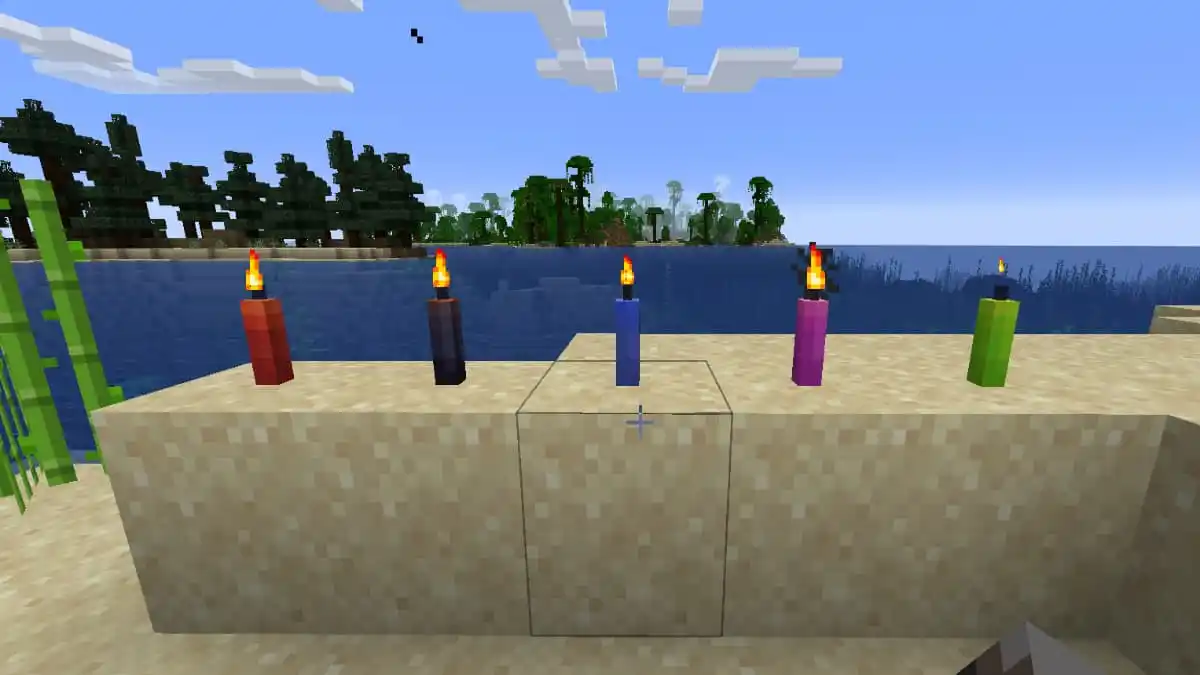 What do you need to light candles in Minecraft?
