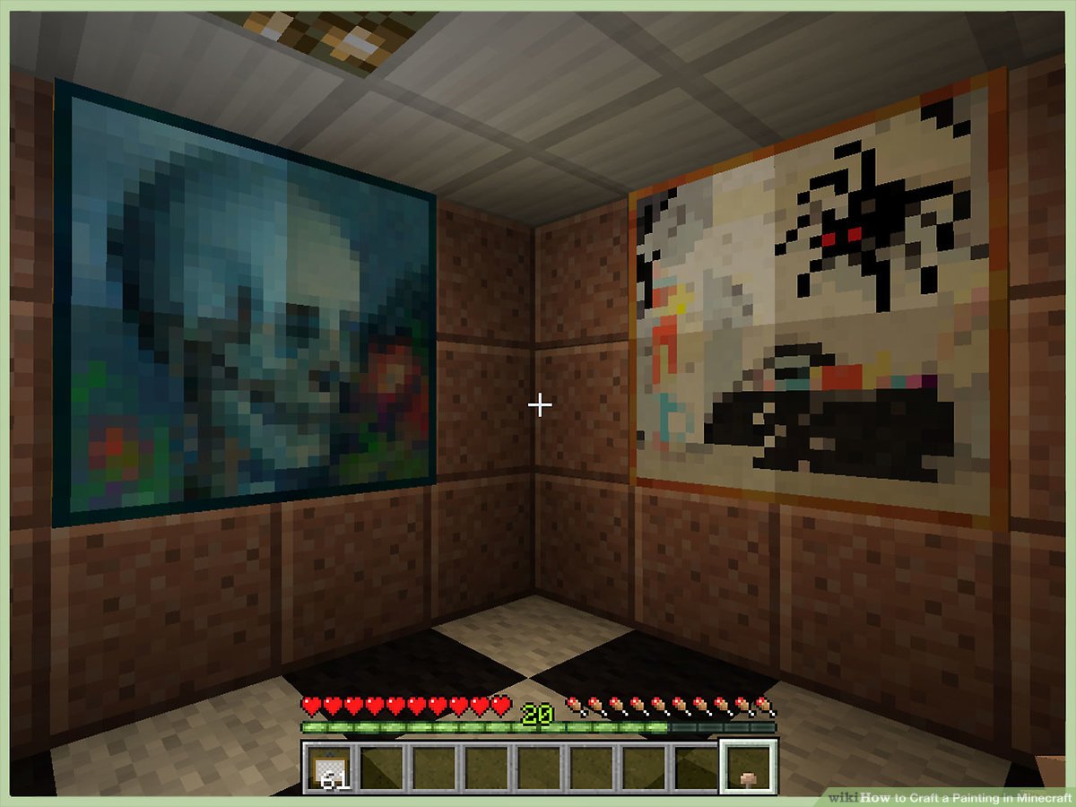 Where to find a Painting in Minecraft
