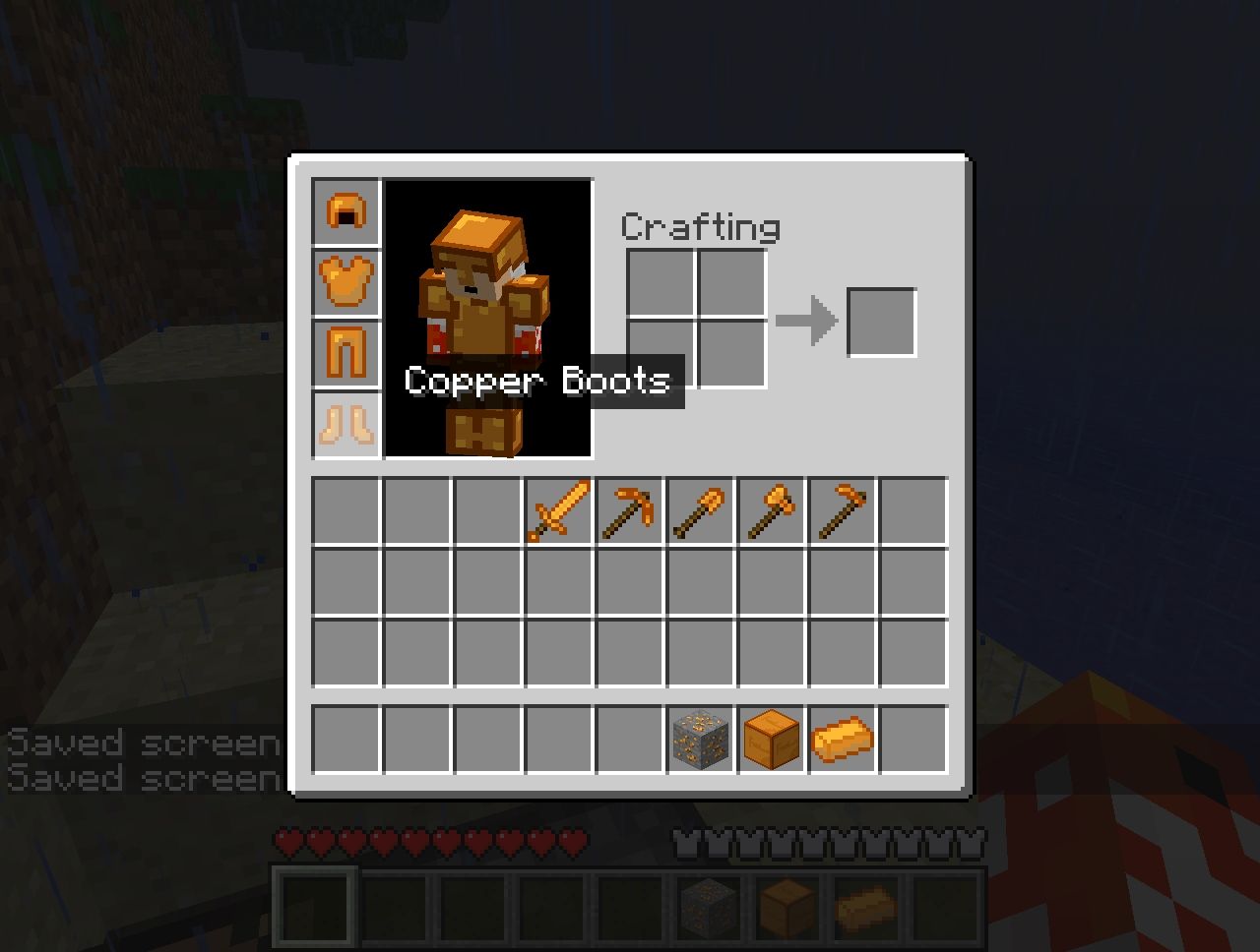 Copper is Used For Crafting Special Items