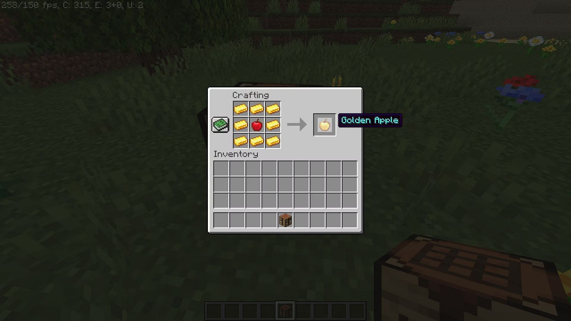 Foods donkeys eat in Minecraft