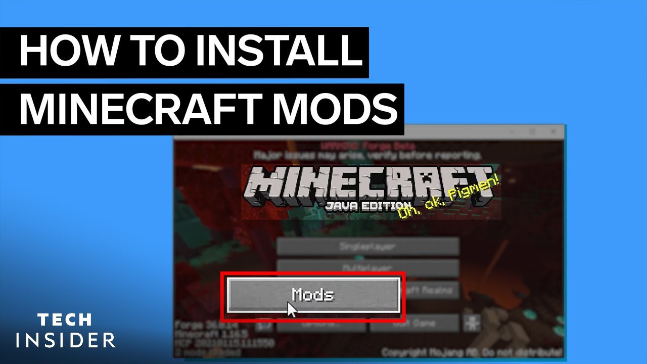 How can I install Minecraft Mods