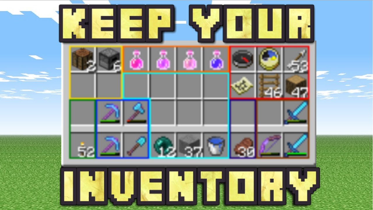 How to Keep Your Inventory When You Die in Minecraft on iPhone