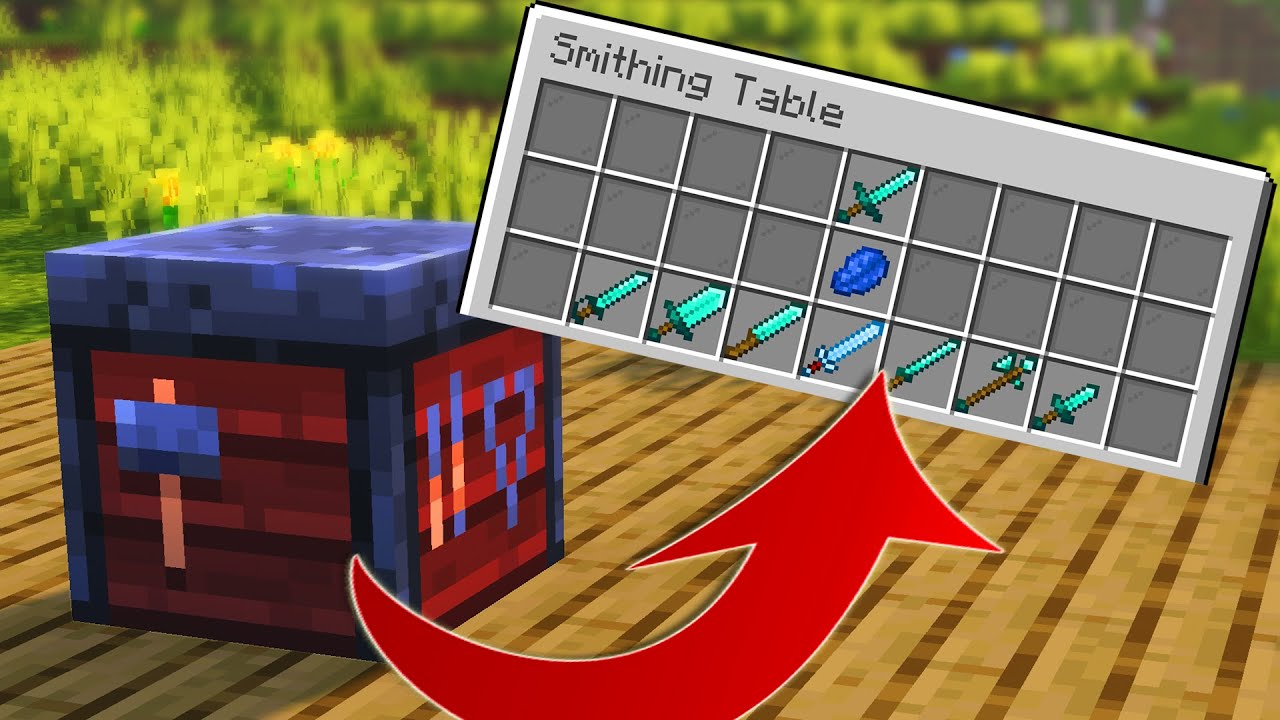 How to Use a Smithing Table