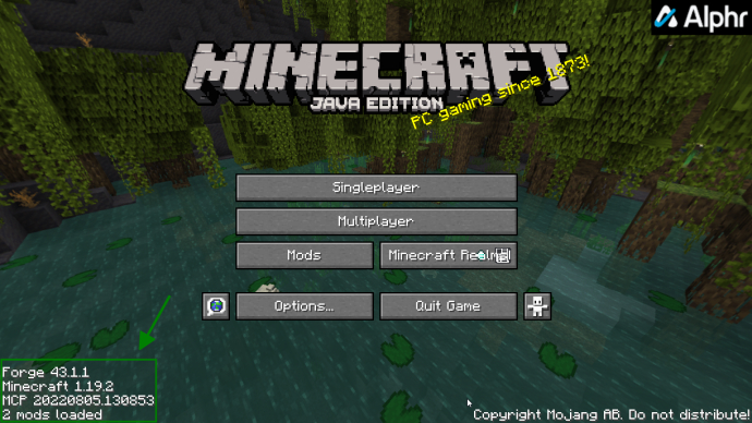 Using Mods in Mincraft Java Edition