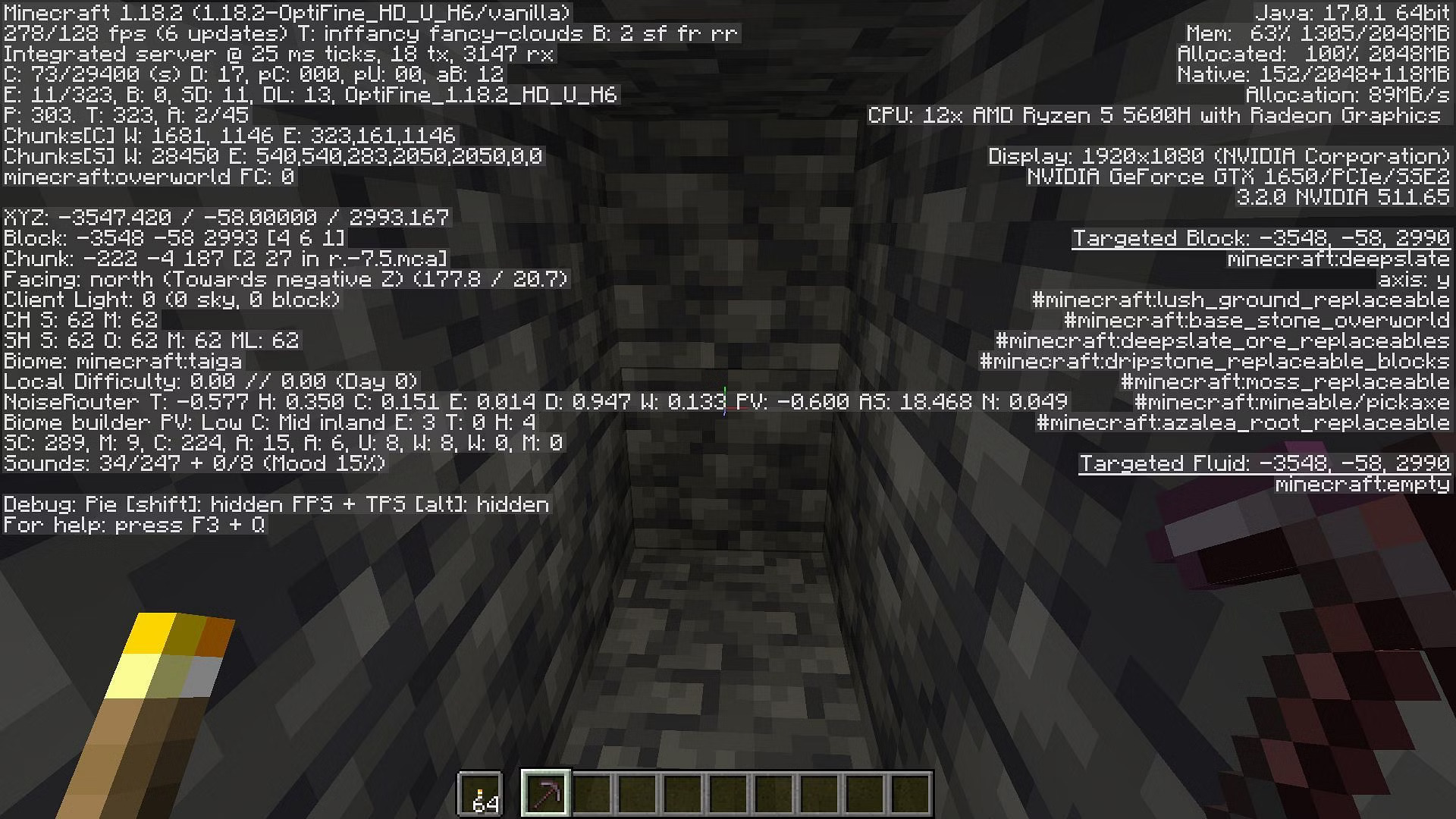 What Coordinates are Diamonds in Minecraft 1.19?