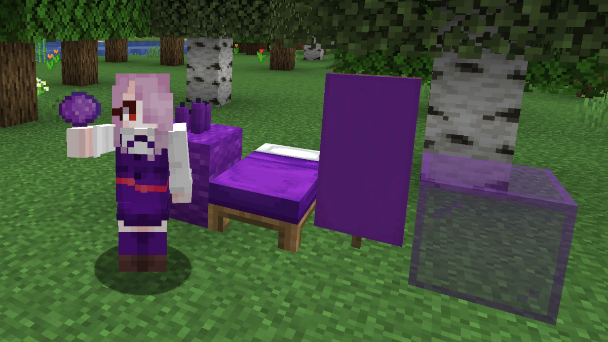 What is The Purple Dye in Minecraft?