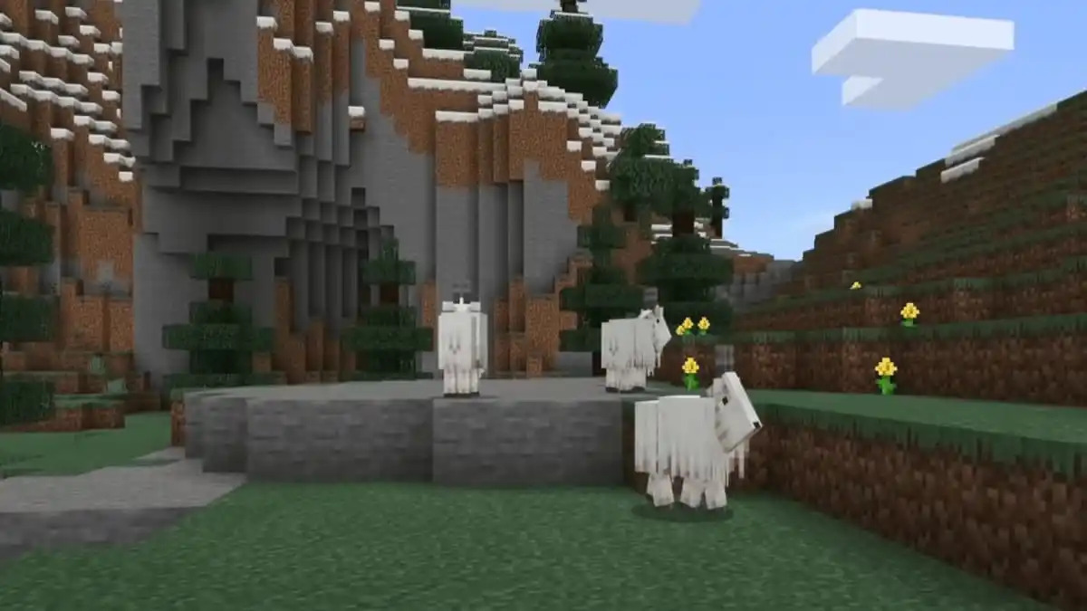 Where to Find Goats in Minecraft?