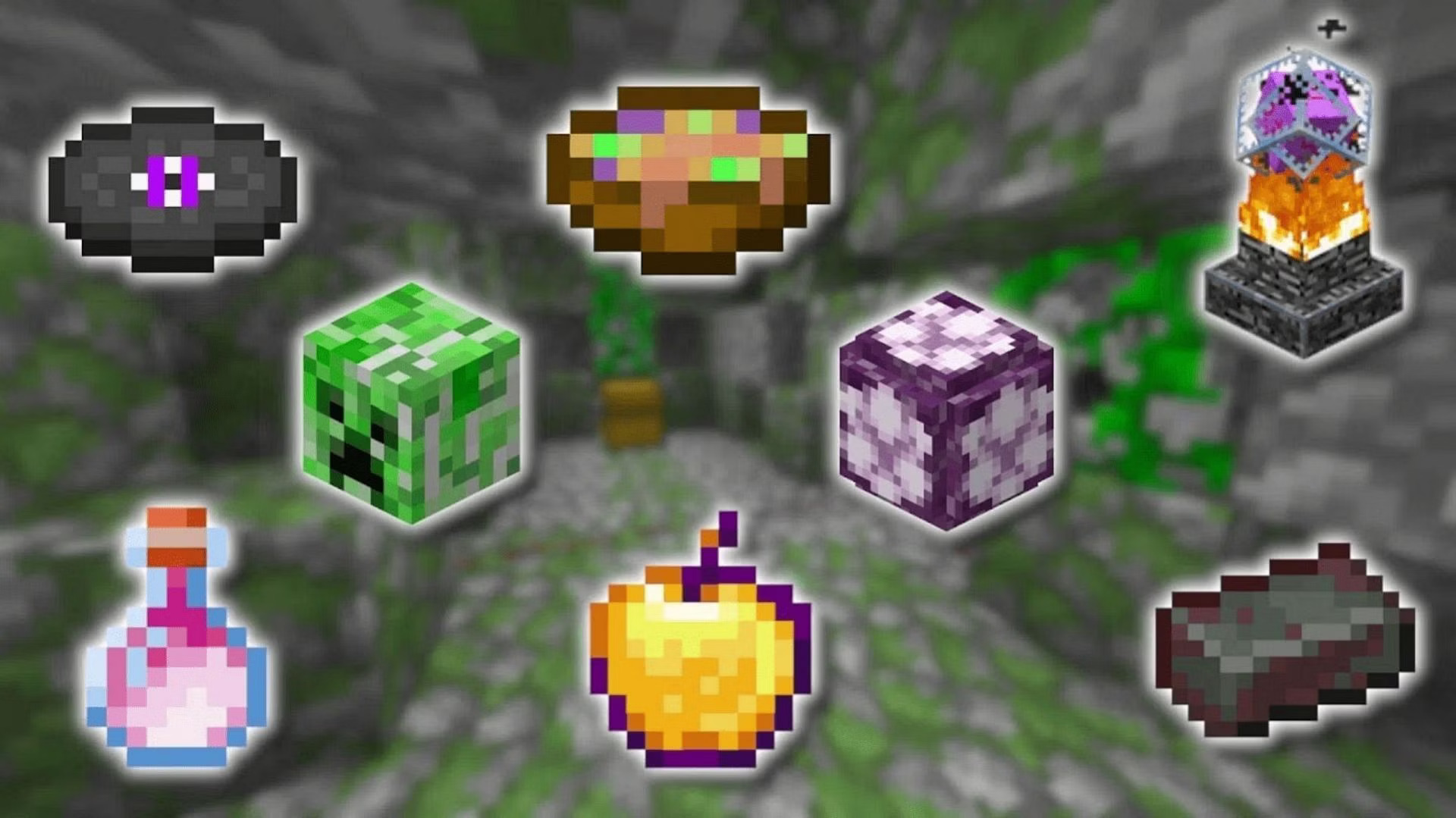 How many Item are useful in Minecraft?