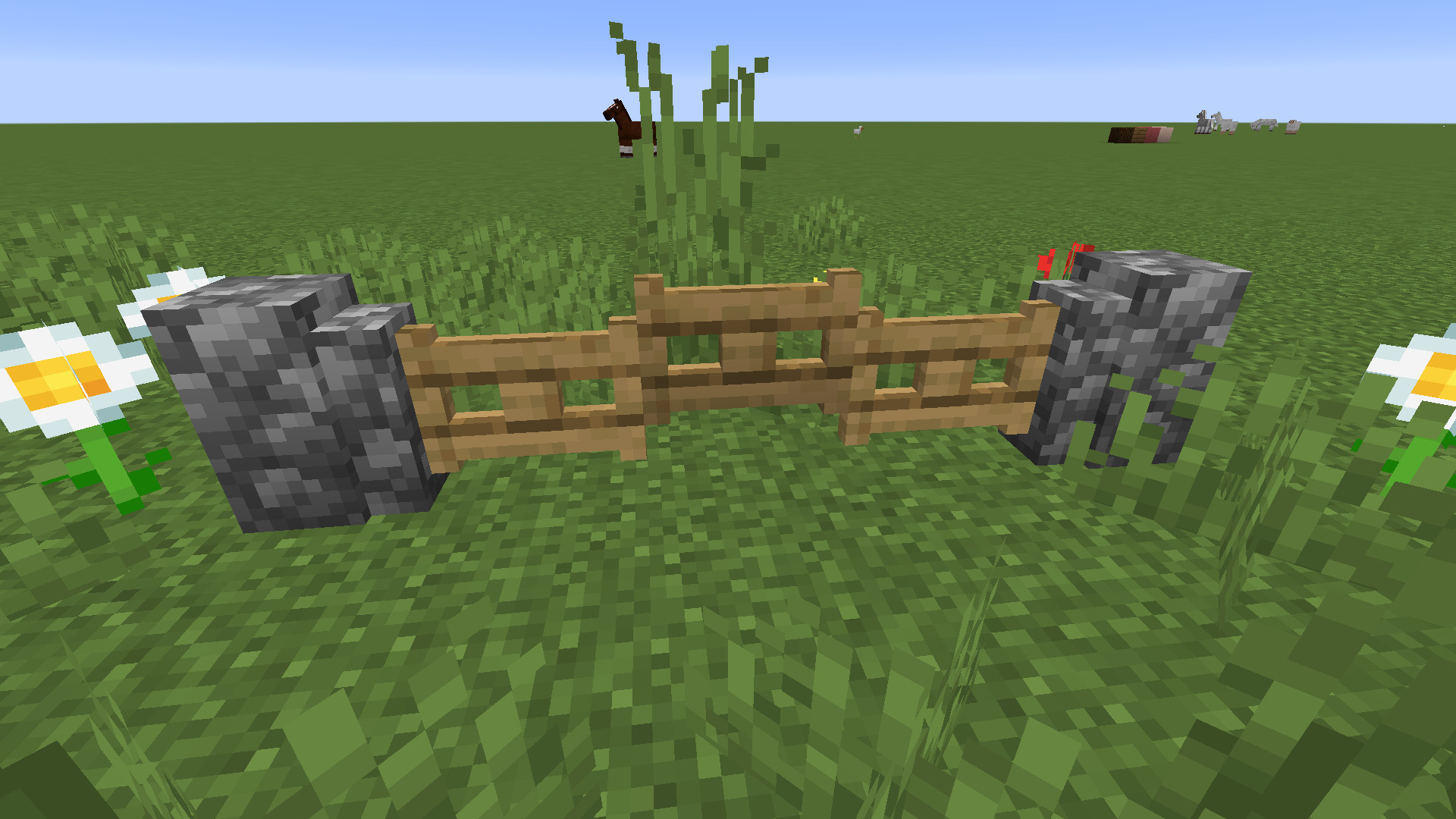 How to Make a Fence Gate in Minecraft