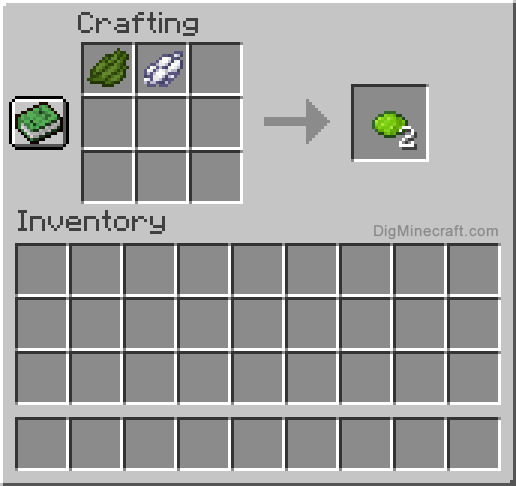 Materials to make Lime Dye in Minecraft