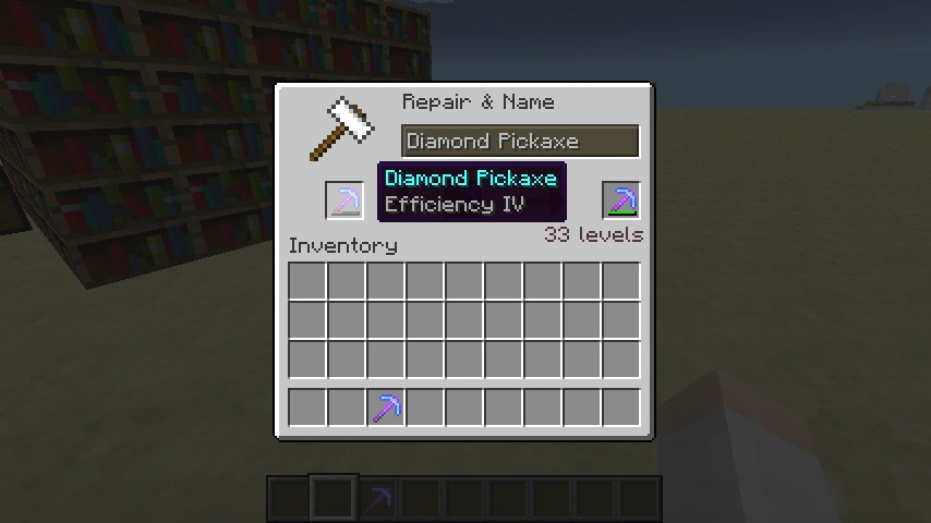 What Kind of repair are Available in Minecraft