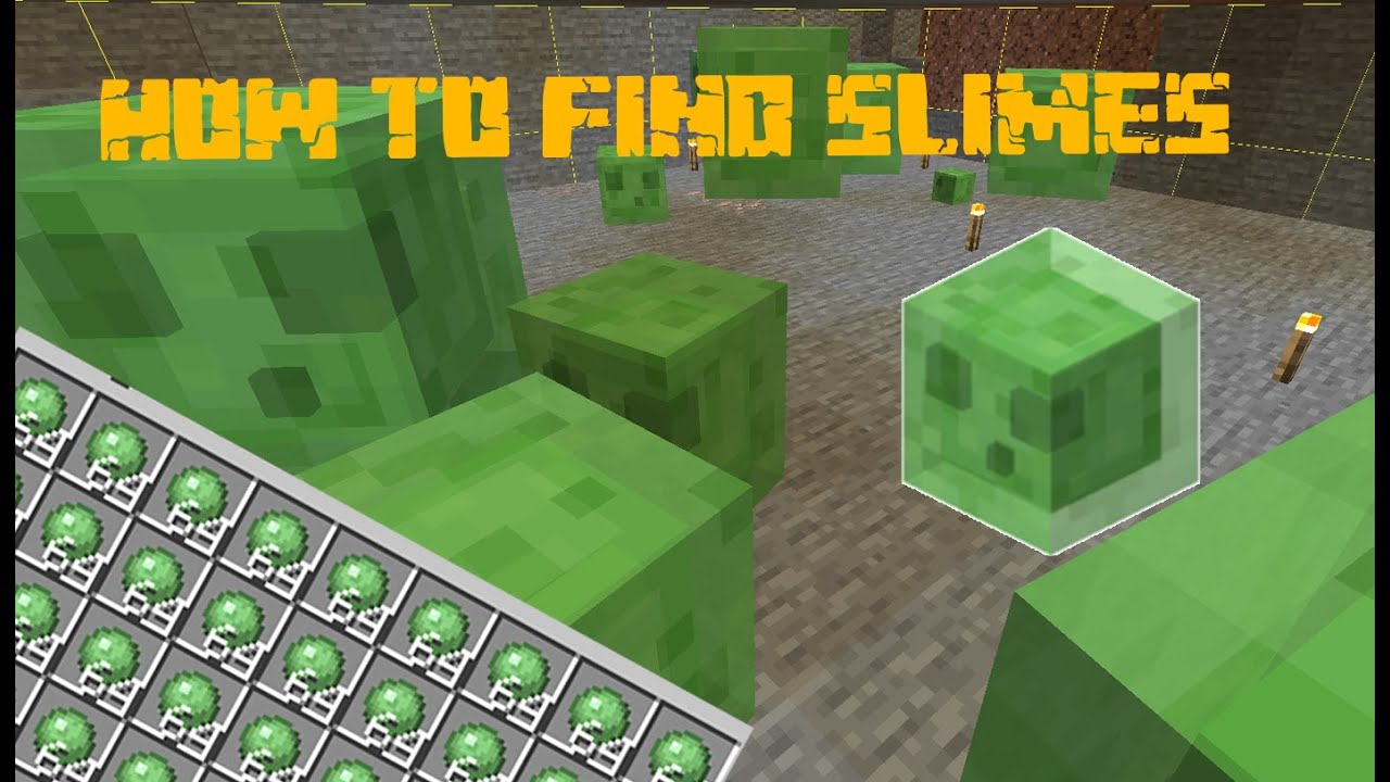 Where to Find Slime In Minecraft