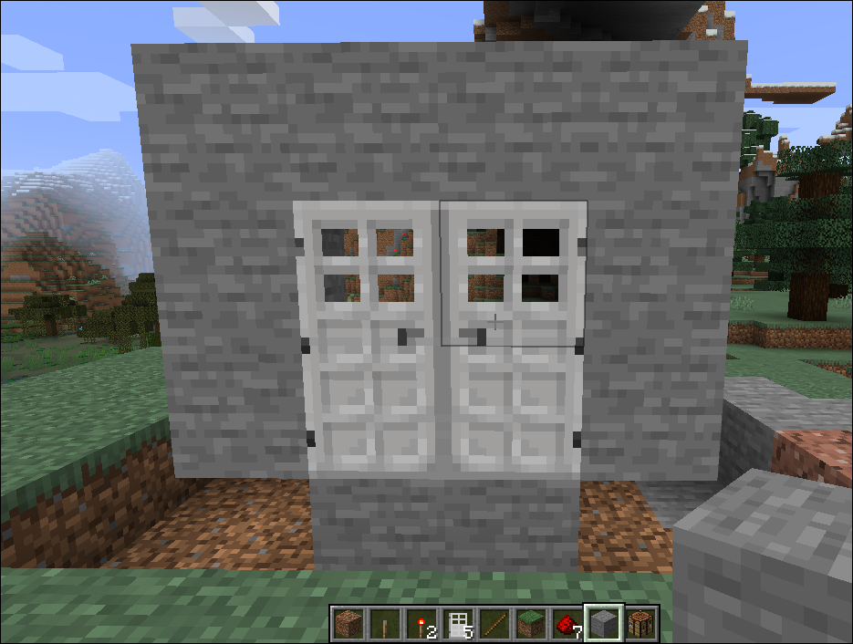Where to find an Iron Door in Minecraft